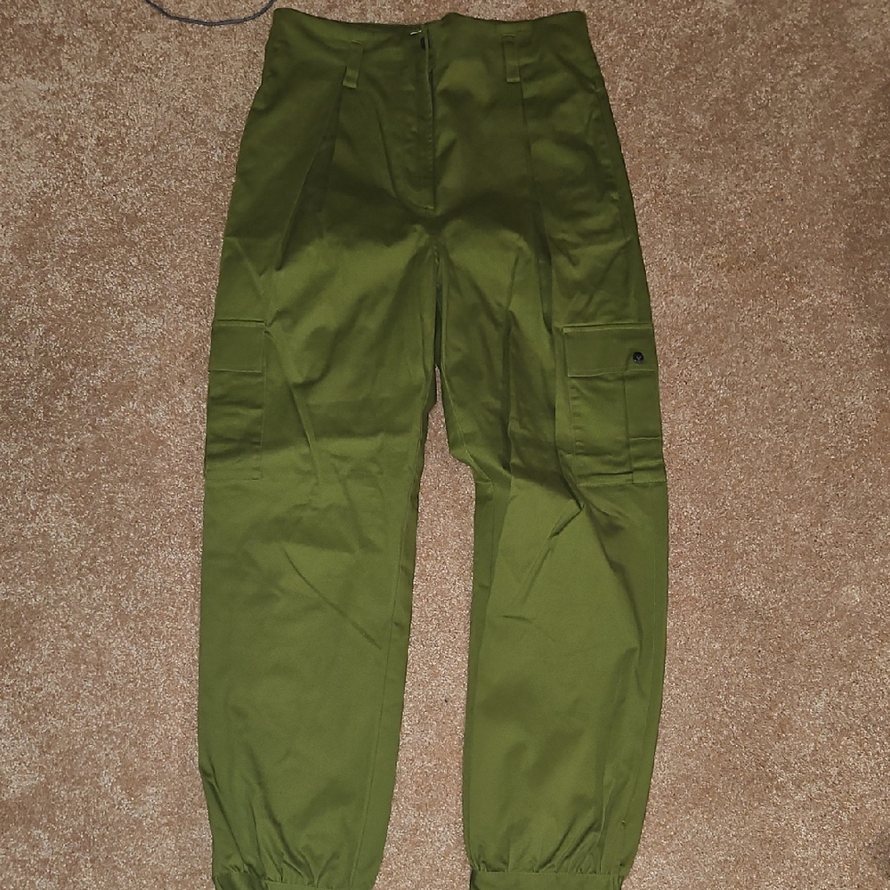 Olive Green Women's Cargo Pants